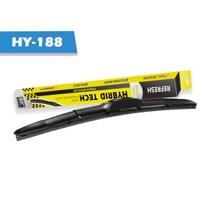 NEW FIVE STAGE DESIGN HYBRID WINDSCREEN WIPER BLADES FOR KOREAN AND JA...