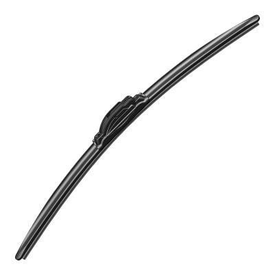 PREMIUM QUALITY MULTIFUNCTIONAL RED LINE HYBRID WINDSHIELD WIPER BLADES WITH 17 ADAPTORS CLEANING FRAMELESS UNIVERSAL